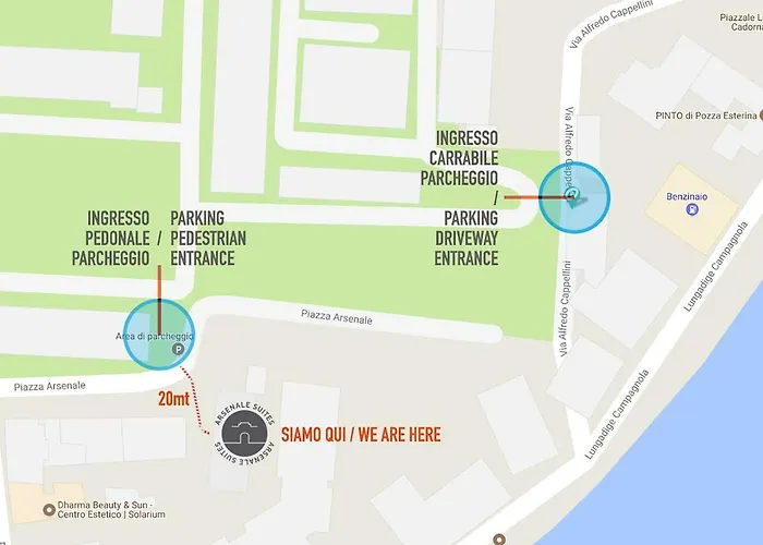 فندق مبيت وإفطار Arsenale 4*